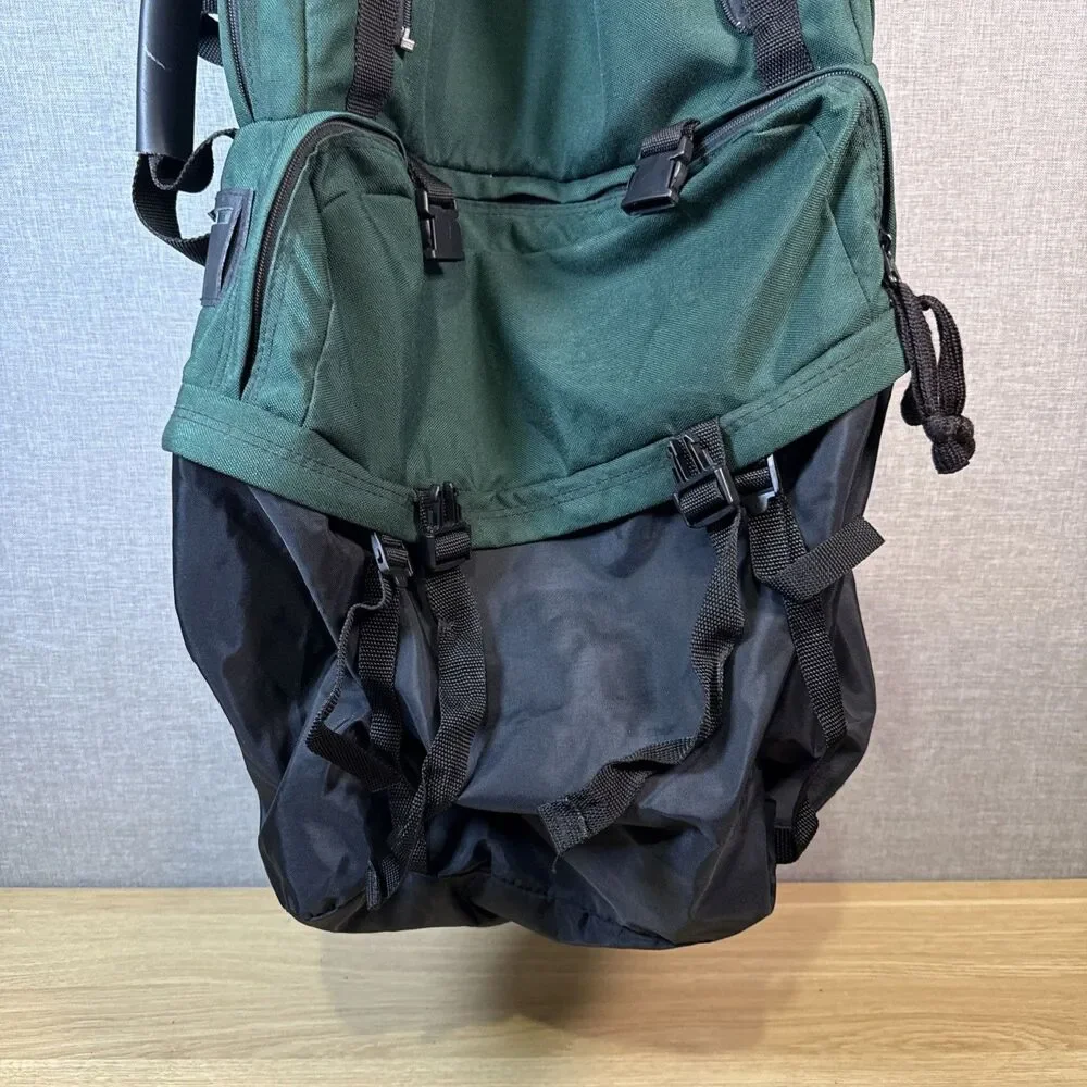 Vtg 90s JanSport Convertible Travel Pack Duffel Backpack USA Mint Hiking Camping